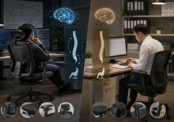 IT và kế toán cần 2 loại ghế khác nhau