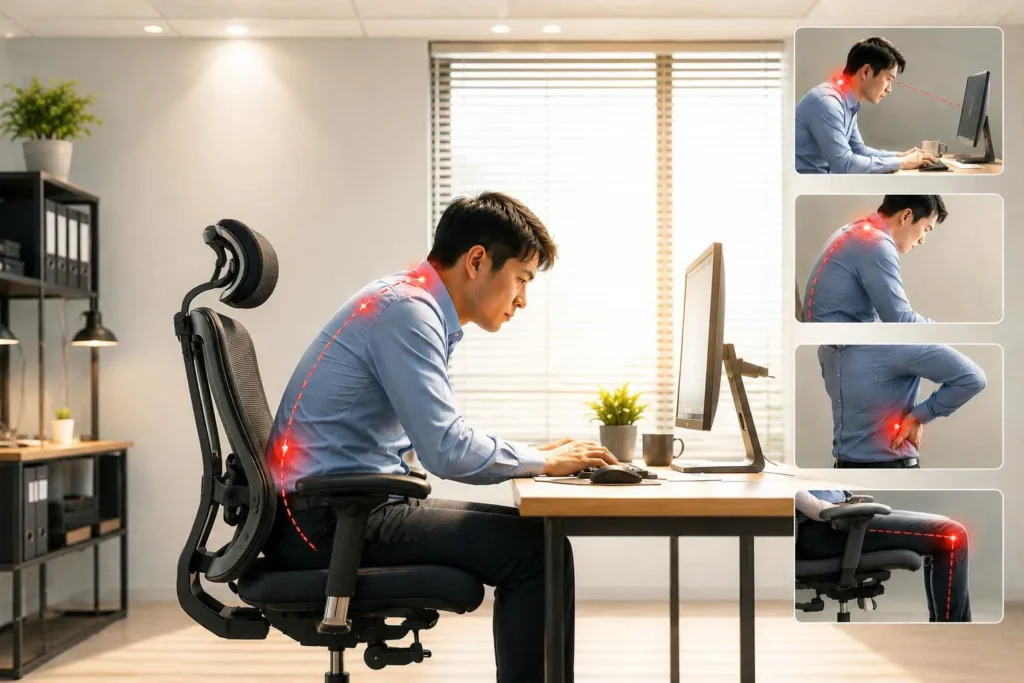 Tại sao bạn cứ đổ lỗi cho tuổi tác khi ngồi làm việc bị đau lưng