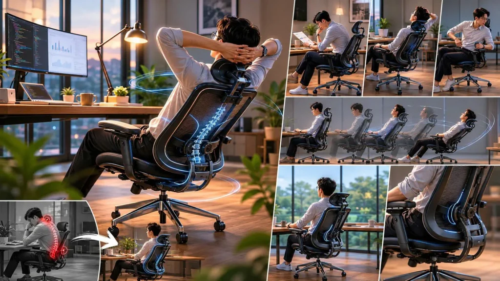 Tại sao ghế tốt không giữ bạn ngồi đúng