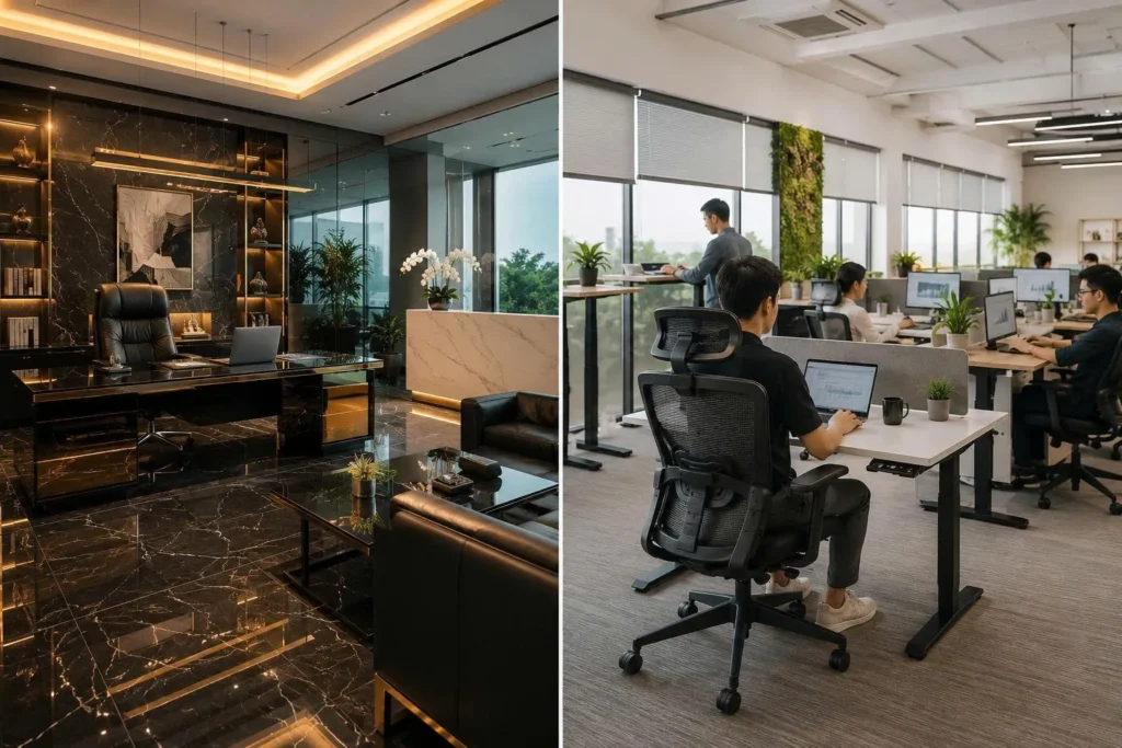 Thiết kế văn phòng ảnh hưởng đến năng suất như thế nào