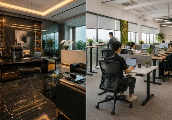 Thiết kế văn phòng ảnh hưởng đến năng suất như thế nào