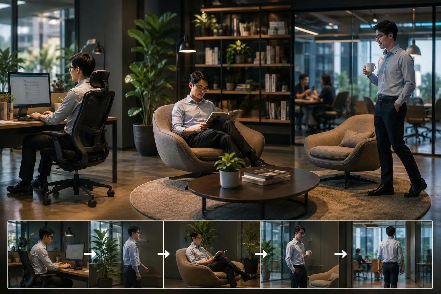 Ghế Lounge văn phòng