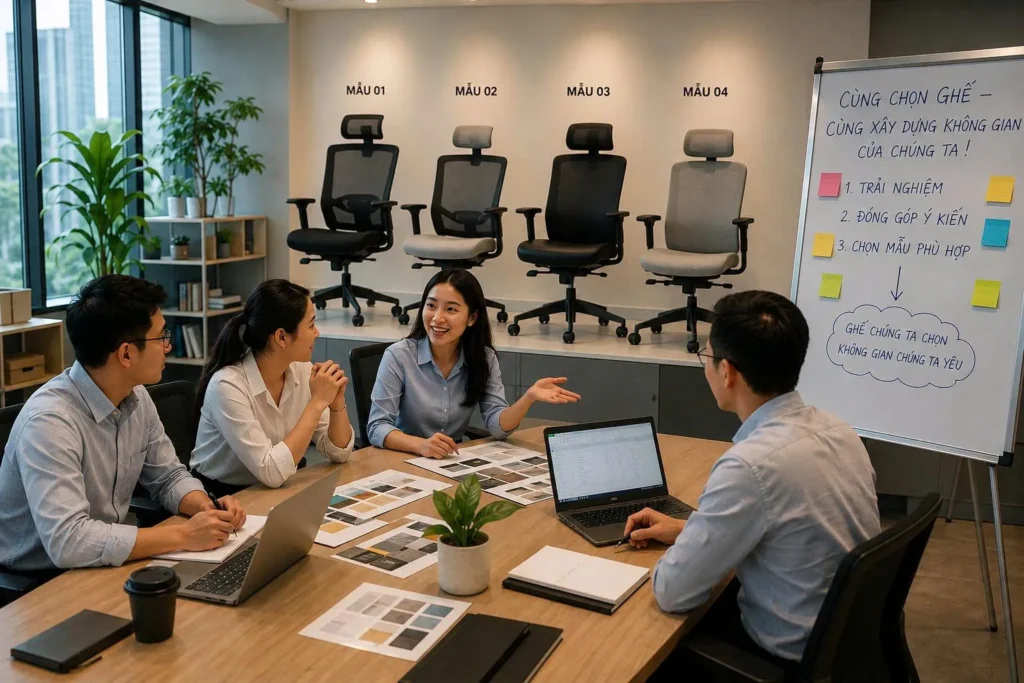 Hiệu ứng sở hữu trong các dự án cải tạo văn phòng