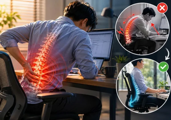 Tại sao đau lưng khi ngồi làm việc không phải do tuổi tác