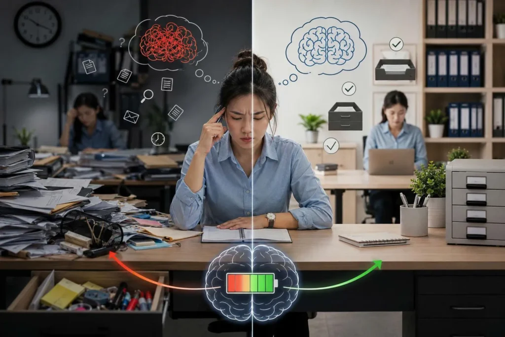 Thiết kế văn phòng và chi phí nhận thức