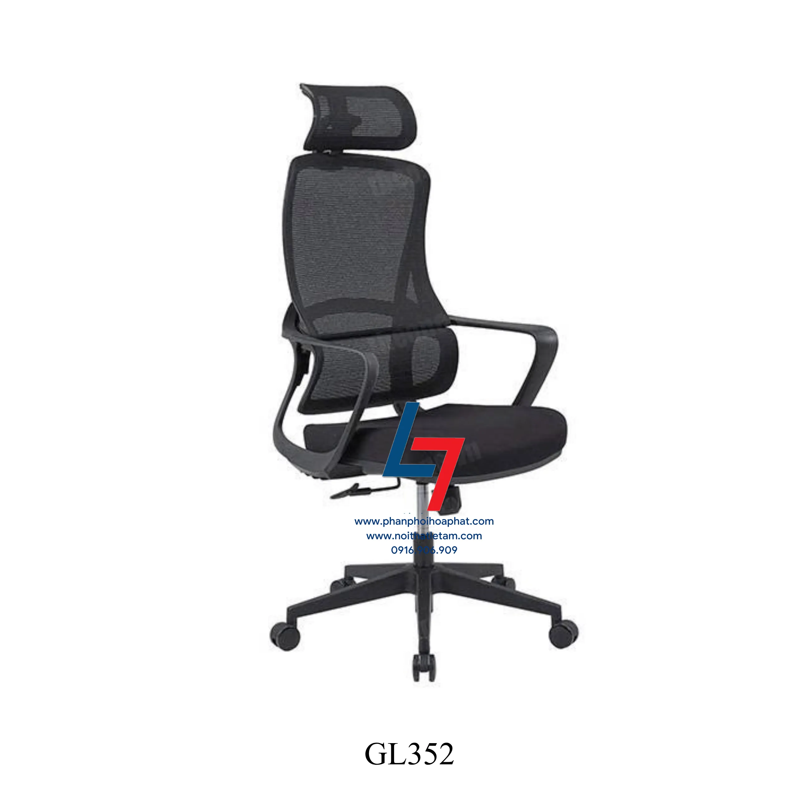 Ghế lưới lãnh đạo GL352 Ghế lưới lãnh đạo GL352