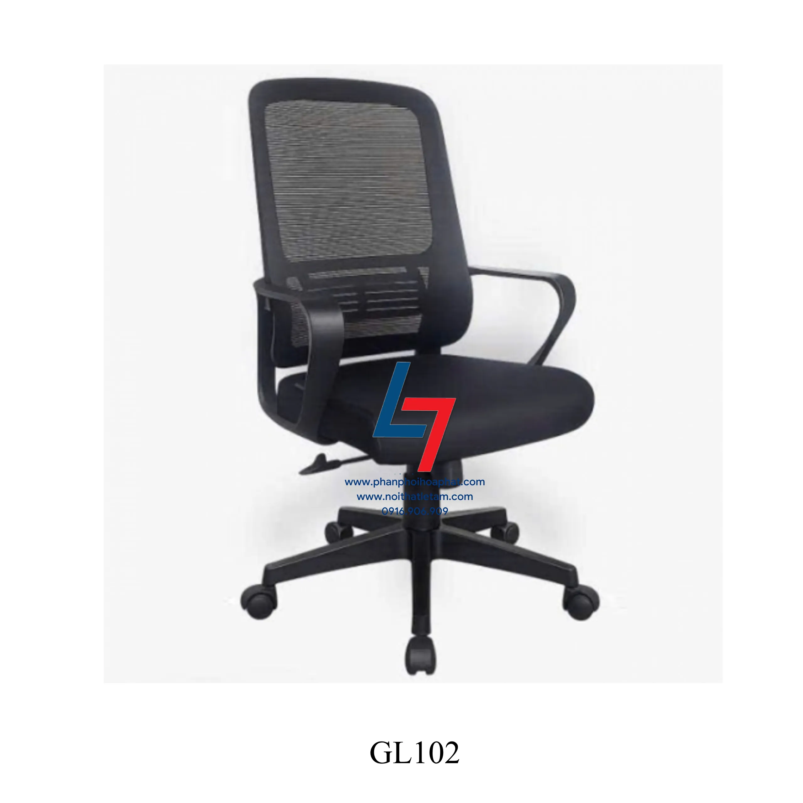 Ghế lưới nhân viên cao cấp GL102 Ghế lưới nhân viên cao cấp GL102